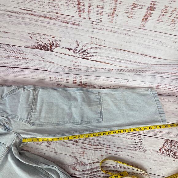 Urban Outfitters BDG Double Knee Jeans 29x28 Light Rinse Slant Pockets Skater - Picture 11 of 13